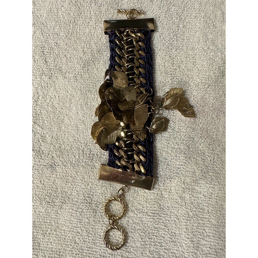 MIA Gold and Purple Bracelet